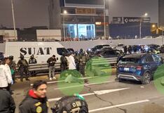 Balacera en la Vía Expresa: Tres delincuentes quedaron heridos de bala tras feroz persecución policial (FOTOS)