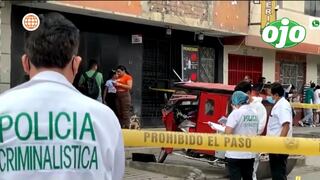 Mototaxista es asesinado a balazos por sicarios en San Juan de Lurigancho (VIDEO)