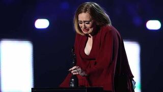 Brit Awards 2016: Adele llora tras ganar a Mejor Álbum por "25" [VIDEO]  