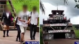 Escolares escapan del colegio y se van a fiesta dentro de barco 'fantasma' (VIDEO)
