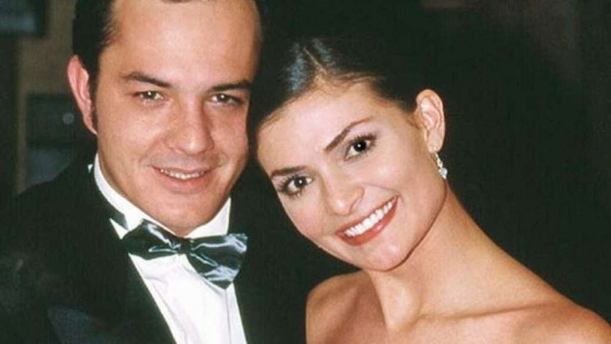 Ana María Orozco y Julián Arango se casaron en 1998, pero cuando empezaron a grabar Betty la fea, el matrimonio terminó (Foto: GEC)