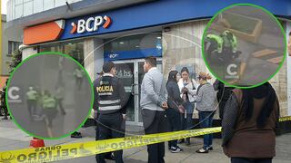 Captan precisos instantes en donde capturan ladrones tras asaltar agencia bancaria en Breña (VIDEOS)