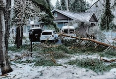 Llueve fuerte y suspenden clases en Chile, mientras cae nieve y granizo, y tornado golpea