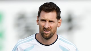 Lionel Messi bajoneado por la salud de su padre