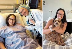 Mujer debe la vida a su perro que le detectó a tiempo cáncer a la mama