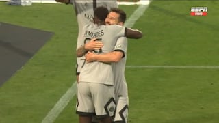 Lionel Messi, contundente: tras asistir a Mbappé, así fue su gol en el PSG vs. Lille | VIDEO