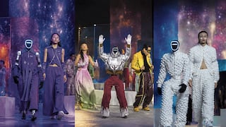 Robots humanoides brillan en desfile de modas y hasta hacen sus pasos de baile