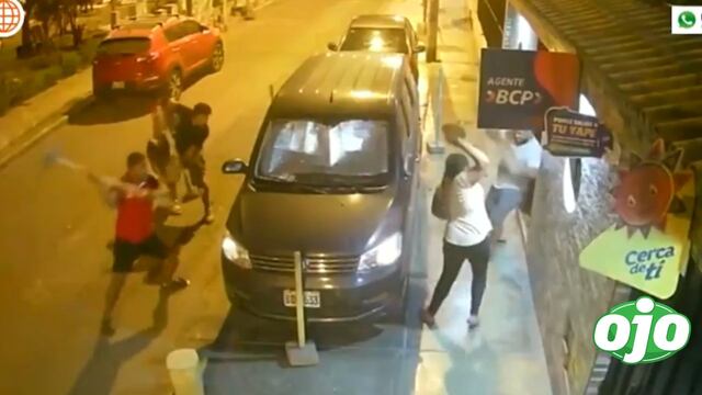 Vecinos atacan a hombre y destrozan su camioneta en San Juan de Miraflores (VIDEO)
