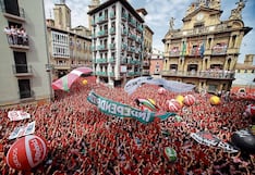 Fiesta de San Fermín arranca con llamado para detener genocidio contra palestinos en Gaza
