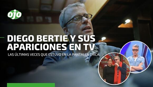 Diego Bertie: las últimas apariciones del actor en programas de televisión