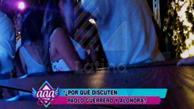 Paolo Guerrero y Alondra García Miró se pelearon en discoteca 
