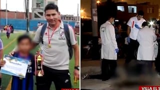 Entrenador de fútbol recibió una llamada, salió de su casa y lo mataron de un balazo (VIDEO)