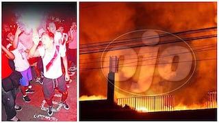 ​Rusia 2018: hinchas celebraron triunfo peruano pero fábrica terminó en llamas (FOTOS y VIDEO)
