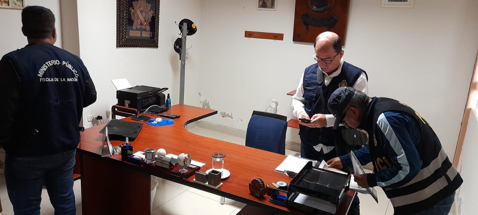 El operativo policial se realiza en Piura, Lambayeque, Cajamarca y Lima.