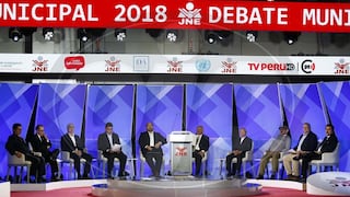 Debate Municipal 2018: Las primeras propuestas de los candidatos (EN VIVO)