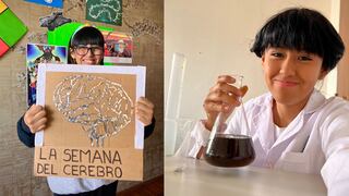 Mileva Llica, la niña peruana influencer que comparte contenido de ciencia