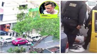 Lluvia de balas y captura de tres delincuentes se vivió en la Vía Expresa (VIDEOS)