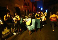 Incendio en el Centro de Lima: damnificados pasaron la noche en la calle ante incendio fuera de control
