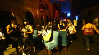 Incendio en el Centro de Lima: damnificados pasaron la noche en la calle ante incendio fuera de control