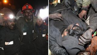 Así fue el rescate de los cuatro mineros tras 3 días bajo tierra en Oyón (VIDEO)