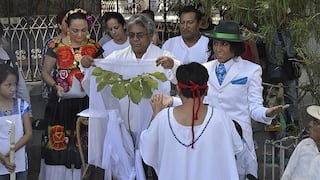Ecologista peruano se casa con milenario Árbol del Tule en México 