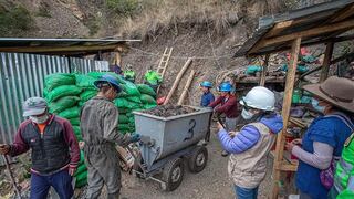 Mineros realizaban operaciones ilegales en bocaminas y terminan detenidos en Áncash