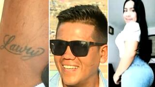 Peruano se tatuó nombre de venezolana antes de que la acusara de robo: “Ella también se tatuó mi nombre” | VIDEO