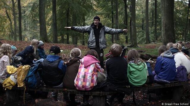 Los niños en Suecia y Dinamarca estudian al aire libre para que aprendan a amar a la naturaleza