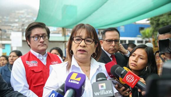 Miriam Ponce aseguró el caso 'Voluntad Transformadora' no involucró a docentes ni ocurrió en aulas. (Foto: Andina)