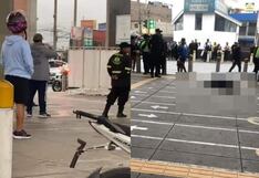 Mujer muere a balazos en los exteriores de la estación Pirámide del Sol en San Juan Lurigancho