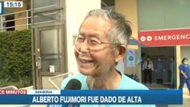 Indultado expresidente Alberto Fujimori da espaldarazo a Dina Boluarte