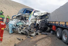 Cuatro mueren y diez resultaron heridos en triple choque en la Panamericana Sur