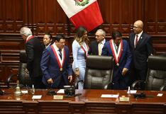 Dina Boluarte saluda a la nueva Mesa Directiva del Congreso