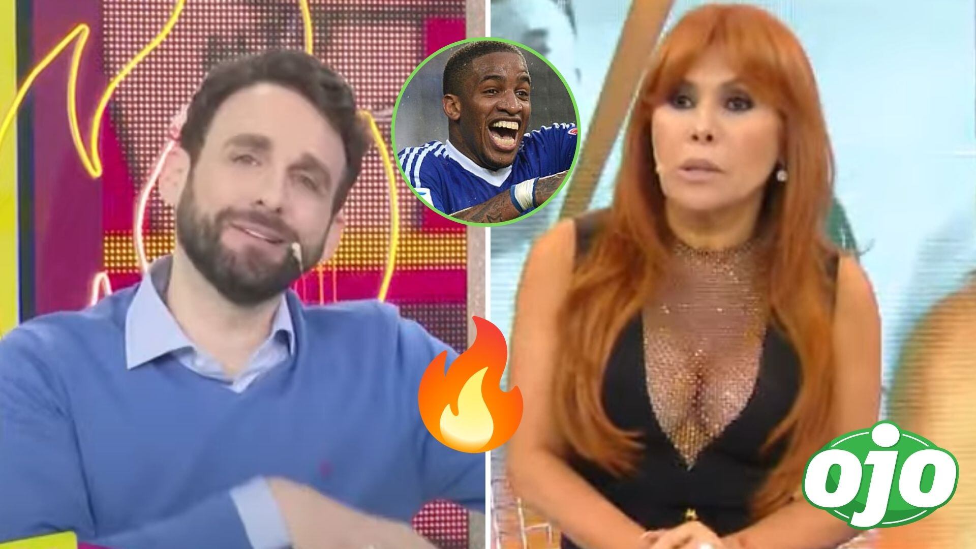 Rodrigo González contra Magaly Medina. Foto: Composición Ojo