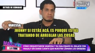 Magaly Medina revela imágenes de Vanessa López instruyendo a su pareja para que le pida disculpas (VIDEO)