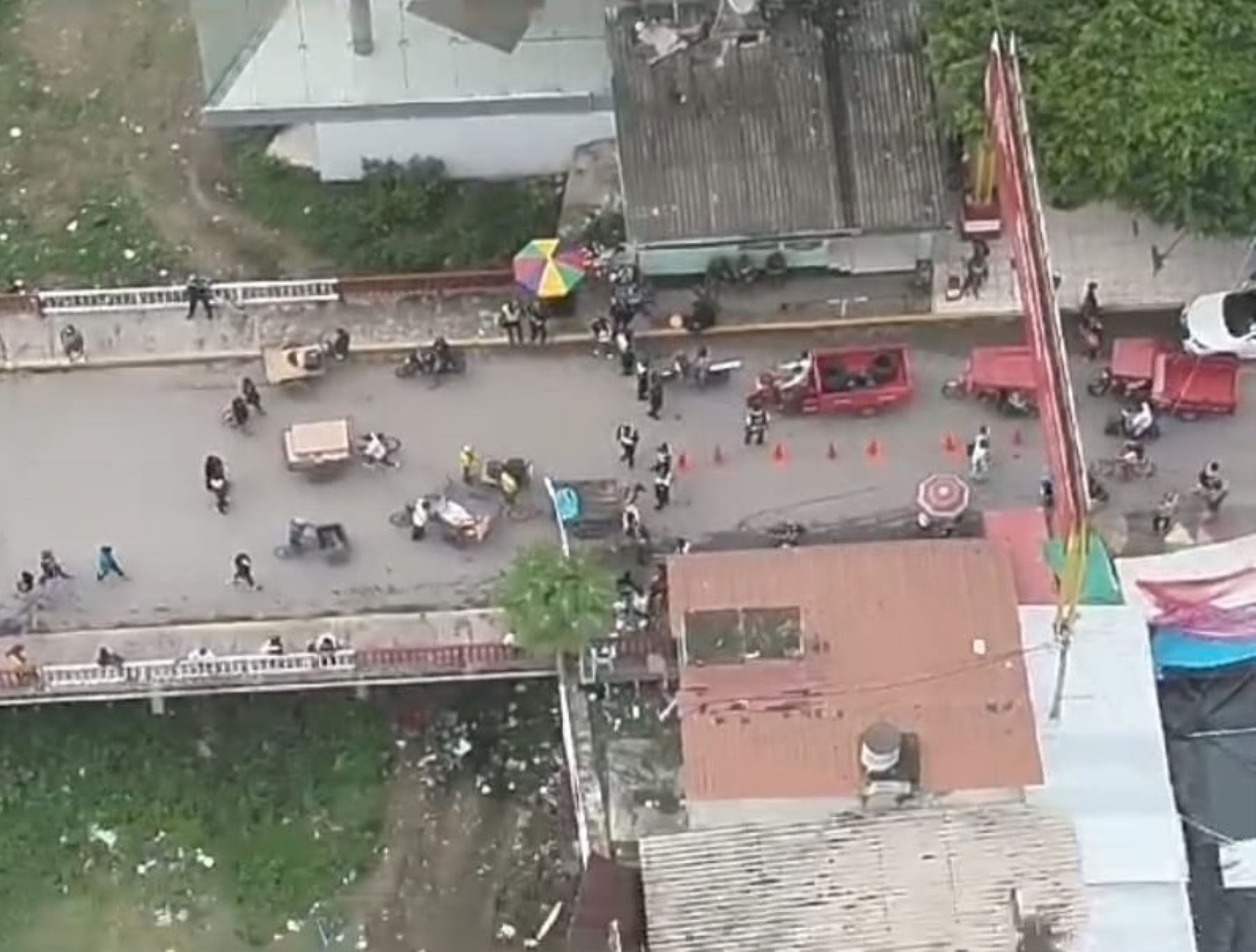 Redoblan vigilancia en la frontera Perú - Ecuador con drones y un numeroso contingente de la Policía Nacional. (Foto: Andina)