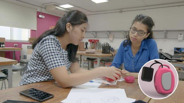 Estudiantes peruanos crean dispositivo con un botón de pánico para auxiliar a mujeres en peligro