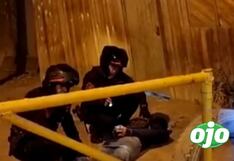 Policía Nacional detiene a delincuente y le incauta una granada de guerra en SJL (VIDEO)