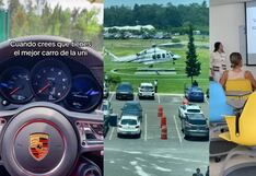 Estudiante va a la universidad en su helicóptero y tiene su propio mayordomo: “Al estilo de Ricky Ricón”