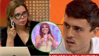 Novio de Melissa Loza se equivoca y llama 'Magaly Medina' a Milagros Leiva (VÍDEO)