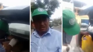 Villa El Salvador: Hombre se hace pasar por falso afectado para robar donaciones | VIDEO