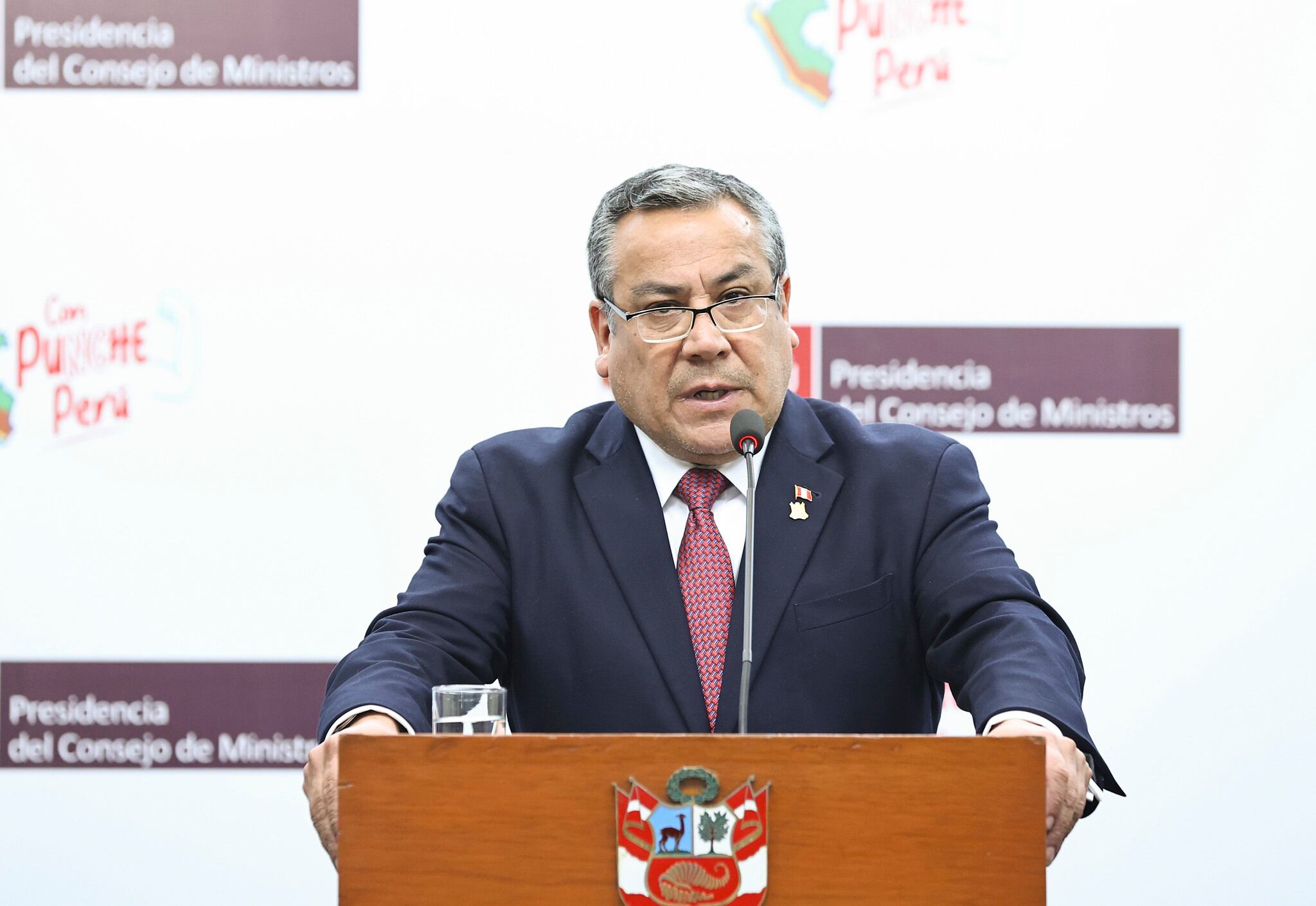 El primer ministro, Gustavo Adrianzén, afirmó que no volverá a pronunciarse sobre los relojes Rólex de la presidenta Dina Boluarte. (Foto: PCM)