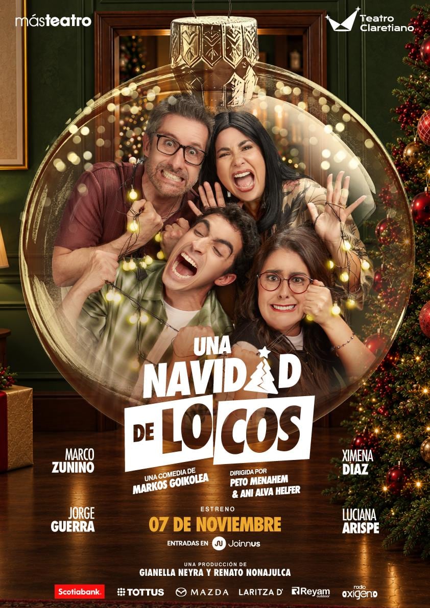 La temporada se inicia el 7 de noviembre y continuará hasta el 13 de diciembre en el Teatro Claretiano de San Miguel. Las entradas ya están a la venta a través de Joinnus.