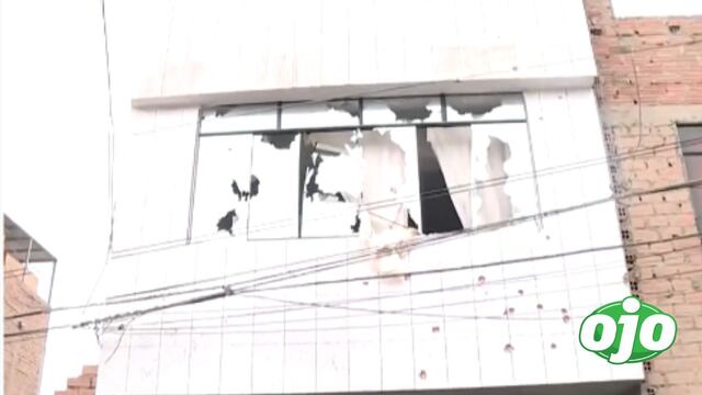 Comas: sujetos disparan contra vivienda alquilada por extranjeros y queman vehículo (VIDEO)