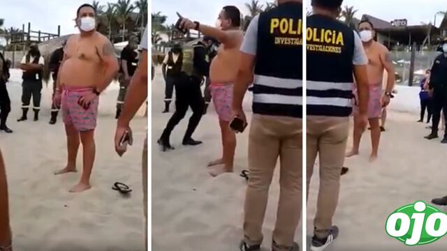 Hombre se hace pasar como policía para no ser intervenido y los llama terroristas | VIDEO