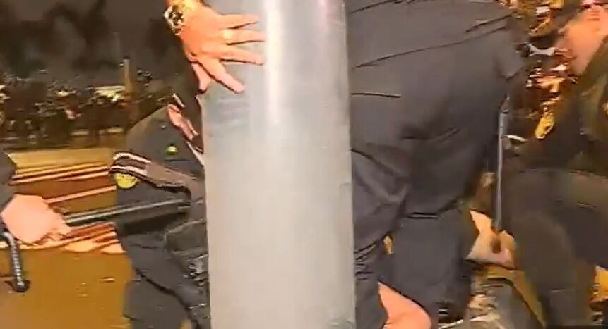 Detención en la Av. Abancay