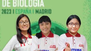 Escolares peruanas obtienen medallas de oro y plata en Olimpiada Iberoamericana de Biología en España