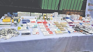 PNP incauta medicinas bamba para la diabetes en mercados y farmacias de Lima