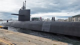 Submarino nuclear gringo toma posición de ataque y sus misiles balísticos apuntan contra Irán