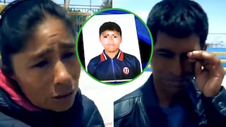 Mamita de niño secuestrado y asesinado pide pena de muerte para "monstruo de Tacna" (VIDEO)